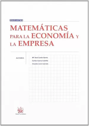 MATEMATICAS PARA LA ECONOMIA Y LA EMPRESA