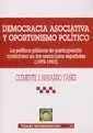 DEMOCRACIA ASOCIATIVA Y OPORTUNISMO POLITICO