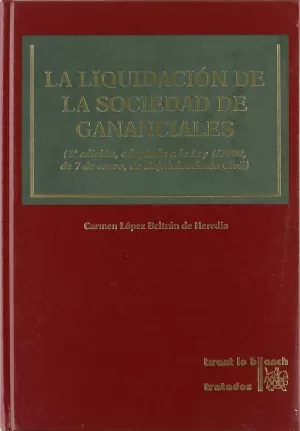 LIQUIDACION SOCIEDAD GANANCIALES