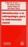 INTRODUCCION ANTROPOLOGIA PARA INTERVENCION SOCIAL