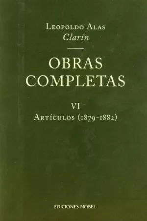OBRAS COMPLETAS CLARIN VI