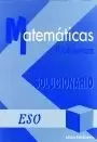 MATEMATICAS PROBLEMAS ESO SOLUCIONARIO MATEMATICAS PROBLEMAS ESO SOLUCIONARIO