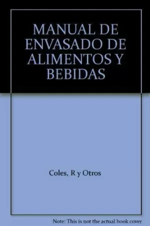 MANUAL DEL ENVASADO DE ALIMENTOS Y BEBIDAS