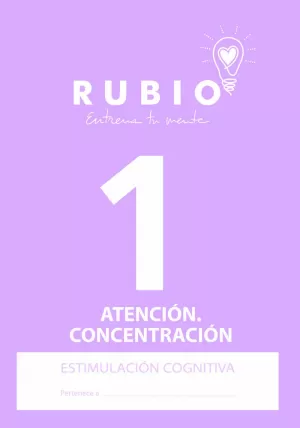 ATENCIÓN Y CONCENTRACIÓN 1 ESTIMULACIÓN COGNITIVA