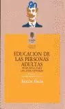 EDUCACION PERSONAS ADULTAS