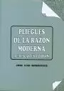 PLIEGUES DE LA RAZON MODERNA