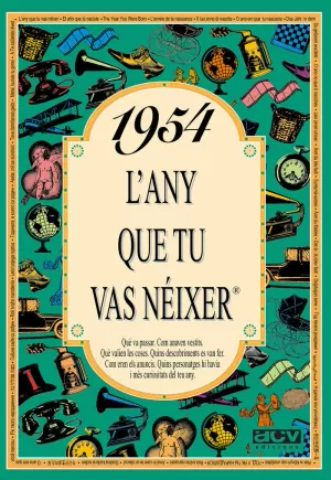 ANY QUE TU VAS NEIXER 1954