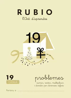 RUBIO L'ART D'APRENDRE. PROBLEMES 19