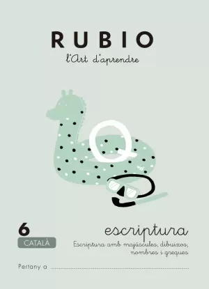 ESCRIPTURA RUBIO 6 (CATALÀ)