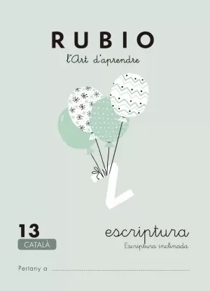 ESCRIPTURA RUBIO 13 (CATALÀ) ESCRIPTURA RUBIO 13 (CATALÀ)