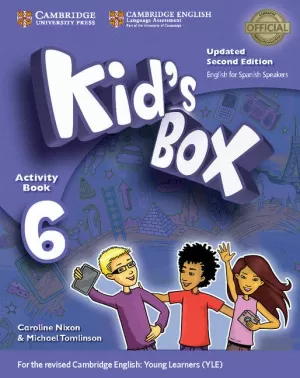 KID'S BOX 6 PRIMARY WORKBOOK WITH CDROM AND HOME BOOKLET 2 UPDATED SPANISH EDITI