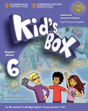 KID'S BOX 1 PRIMARY PUPIL'S BOOK WITH HOME BOOKLET 2 UPDATED SPANISH EDITION 201