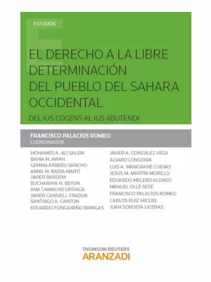 EL DERECHO A LA LIBRE DETERMINACIÓN DEL PUEBLO DEL SAHARA OCCIDENTAL