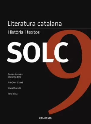 SOL 9 LITERATURA CATALANA. HISTORIA I TEXTOS