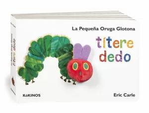 LA PEQUEÑA ORUGA GLOTONA TÍTERE DEDO