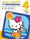 HELLO KITTY 4 AÑOS JUEGA Y APRENDE EN VACACIONES