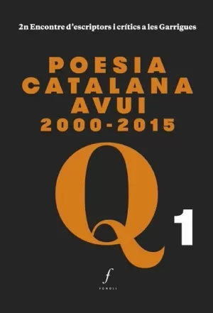 POESIA CATALANA AVUI 2000-2015