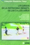 JUEGOS EN LA MOTRICIDAD INFANTIL 3 A 6 AÑOS