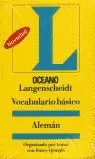 VOCABULARIO BASICO ALEMAN VOCABULARIO BASICO ALEMAN