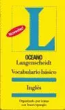 VOCABULARIO BASICO INGLES VOCABULARIO BASICO INGLES