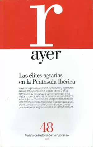 AYER 48 -ELITES AGRARIA PENINS. IBERICA