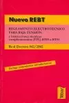 NUEVO REBT - REGLAMENTO ELECTROTECNICO PARA BAJA T