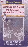 MOTIVOS ENCAJE DE BOLILLOS ANIMALES Y FLORES