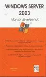 WINDOWS SERVER 2003 - MANUAL DE REFERENCIA