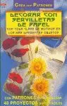 DECORAR CON SERVILLETAS DE PAPEL