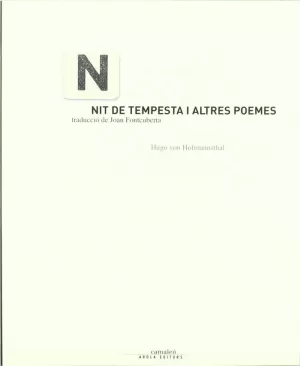 NIT DE TEMPESTA I ALTRES POEMES