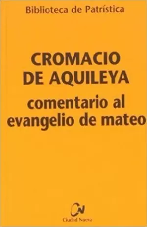 COMENTARIO AL EVANGELIO DE MATEO