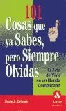 101 COSAS QUE YA SABES PERO SIEMPRE OLVIDAS