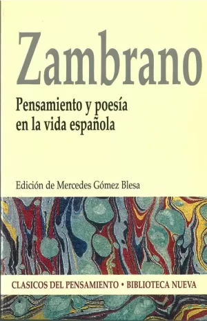 PENSAMIENTO Y POESIA EN LA VIDA ESPAÑOLA