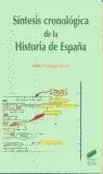SINTESIS CRONOLOGIA DE LA HISTORIA DE ESPAÑA