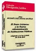 EL BUEN GOBIERNO Y LA BUENA ADMINISTRACIÓN DE INSTITUCIONES PÚBLICAS