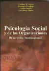 PSICOLOGÍA SOCIAL Y DE LAS ORGANIZACIONES.