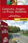 MAPA DE CARRETERAS 1:340.000 - CATALUÑA, ARAGÓN, LA RIOJA Y BALEARES (DESPLEGABL