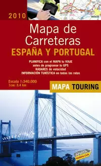 MAPA DE CARRETERAS DE ESPAÑA 1:340.000, 2010