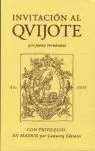 INVITACION AL QUIJOTE INVITACION AL QUIJOTE