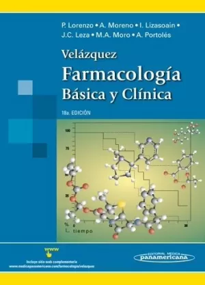 VELÁZQUEZ. FARMACOLOGÍA BÁSICA Y CLÍNICA 18ª EDICIÓN