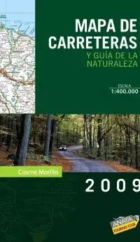 MAPA DE CARRETERAS Y GUÍA DE LA NATURALEZA DE ESPAÑA 1:340.000 - 2012