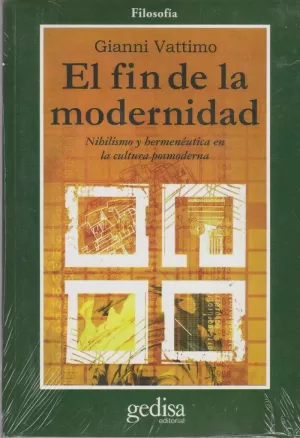 FIN DE LA MODERNIDAD, EL